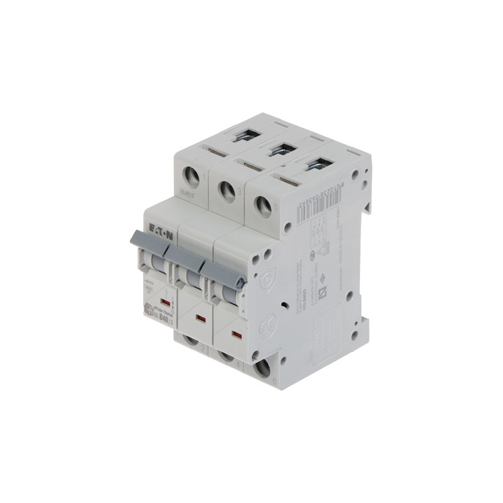 EATON HN-B40/3 40A 3-Pole Type B Miniature Circuit Breaker (MCB)