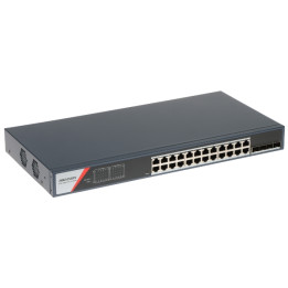 Hikvision DS-3E1528P-SI-24P4F 24-портовый PoE+ коммутатор