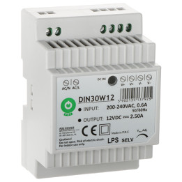 POS DIN30W12 30W 12V DIN Rail Power Supply
