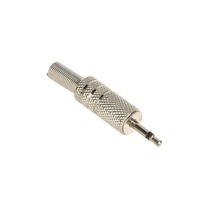 Conector Jack Macho 3.5mm JACK-W/2.5/M/MET – Enchufe de Audio para Cables