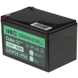 Green Cell 12.8V/10AH/LIFEPO4-GC LiFePO4 Battery 12.8V 10Ah