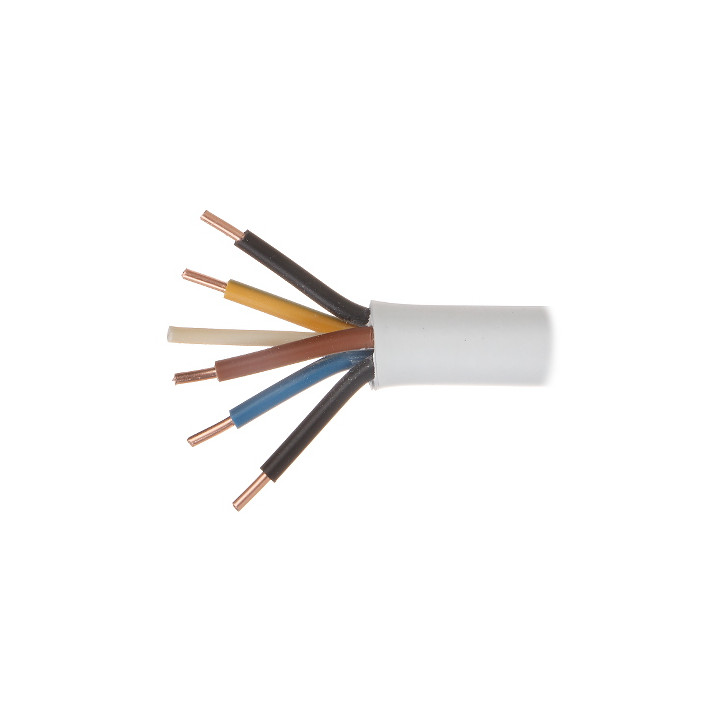 Cable de alimentación YDY-5X2.5 Cable de cobre de 5x2,5 mm²