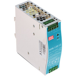 MEAN WELL NDR-120-12 120W 12V DIN Rail Power Supply