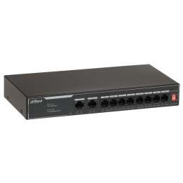 DAHUA SF1010LP 8-портовый PoE коммутатор 10/100