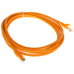 Latiguillo RJ45 Cat6 3m Naranja - RJ45/6/3.0-ORANGE