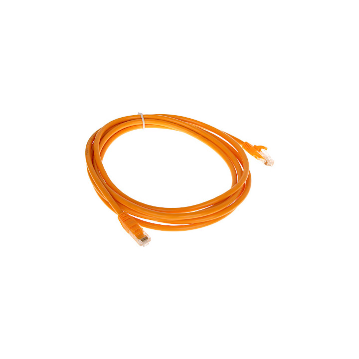 Latiguillo RJ45 Cat6 3m Naranja - RJ45/6/3.0-ORANGE