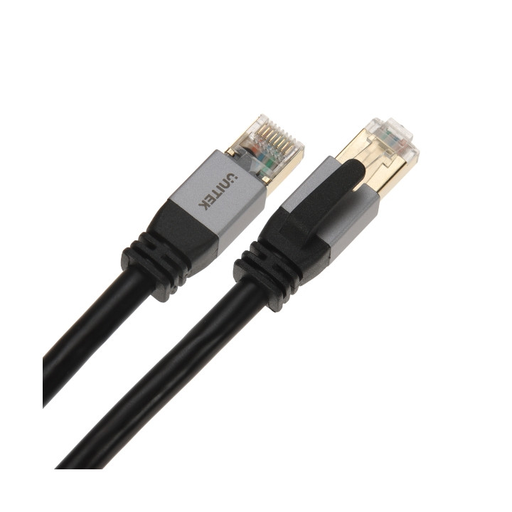 UNITEK C18149AGY03-1.5M S/FTP Cat. 8 Patch Cable, 1.5 m