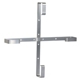 SZK-ALU-600 Soporte para gestión de cables 600x600x89 mm Plata