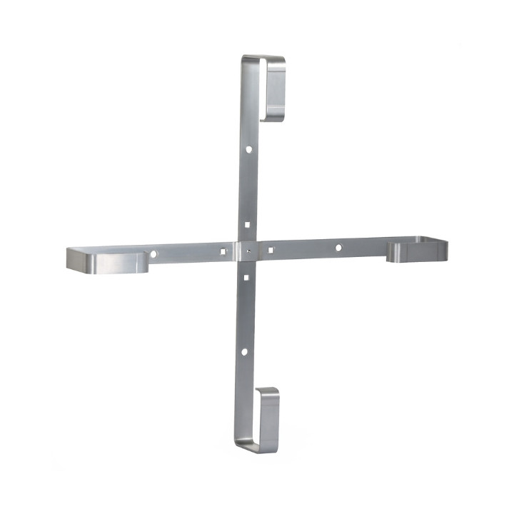 SZK-ALU-600 Soporte para gestión de cables 600x600x89 mm Plata
