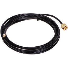 Varón de N-W/SMA-W+H155-5M SMA a la asamblea de cable hembra los 5m 50 ohmios para la antena de WiFi