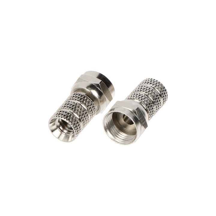 Conector Coaxial Tipo F Macho 75Ω F/5.2-CFS para Cable RG6