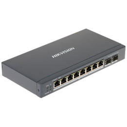 Hikvision DS-3E1510P-SI 8-портовый Gigabit неуправляемый PoE коммутатор