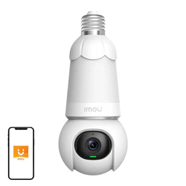 2in1 Glühbirne und 360°-Außenkamera WiFi IMOU Bulb Cam 5MP