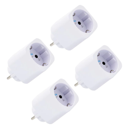 Shelly SH-PLUG-M-GEN3-W-X4 Smart Plug (Wi-Fi, Bluetooth, Matter, 230V, White)