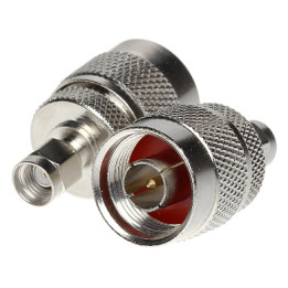 SMA-W-RP/N-W SMA Macho a N Hembra Adaptador RF 50 Ohm Blanco