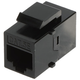 Conector Keystone FX-RJ45-G/RJ45-G-B RJ45 Cat6 - Negro
