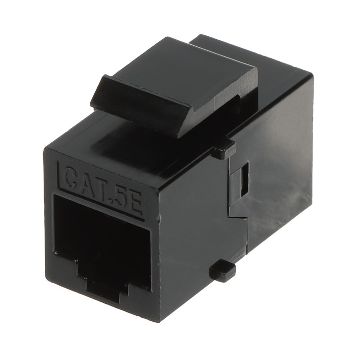 Conector Keystone FX-RJ45-G/RJ45-G-B RJ45 Cat6 - Negro
