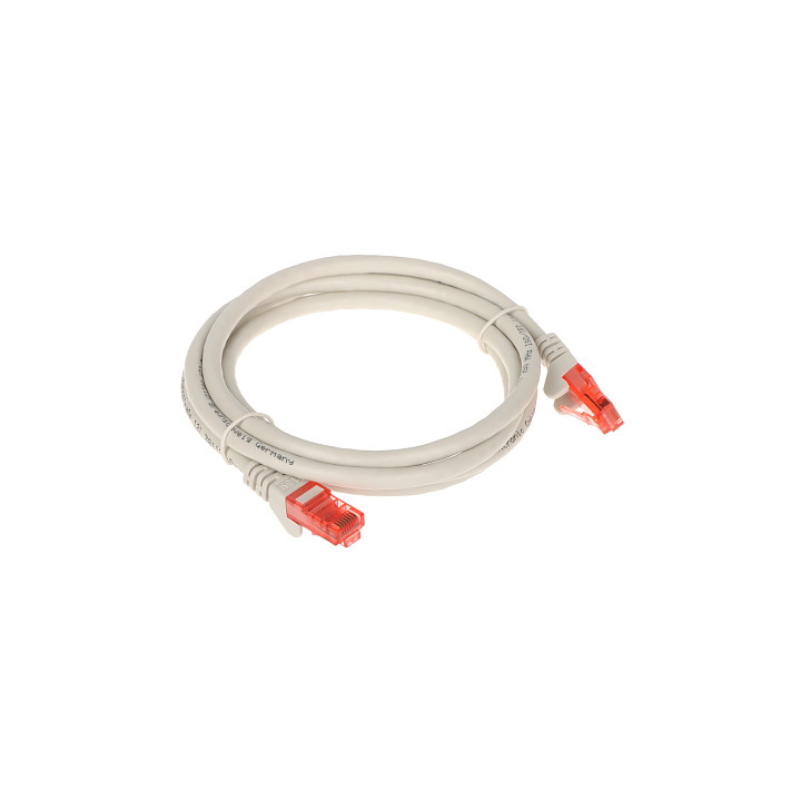 Lanberg RJ45/6/1.5-GREY Cable de Conexión RJ45 Cat6 1,5m Gris