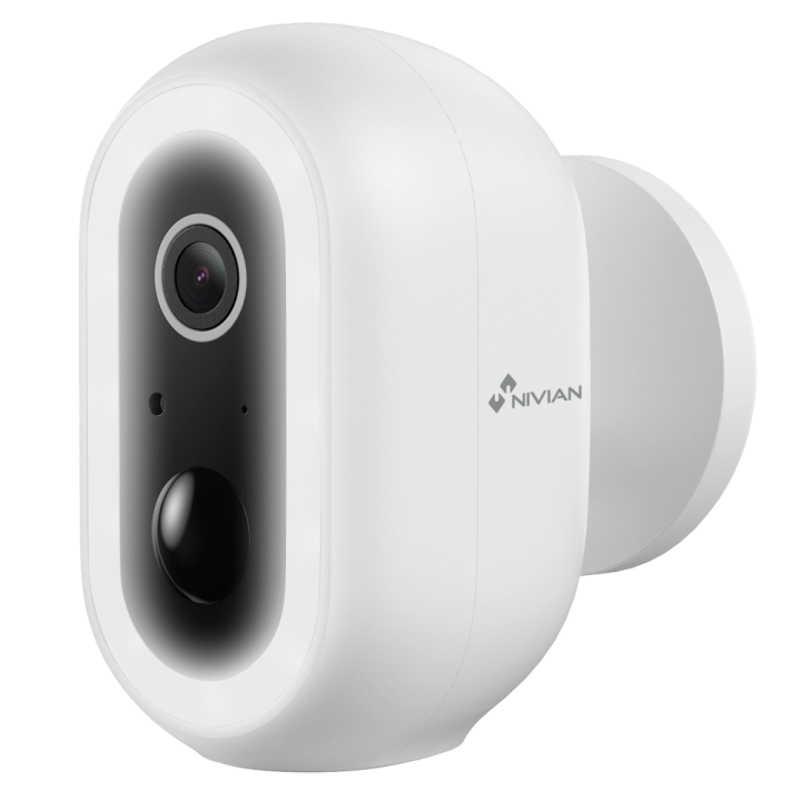 NIVIAN RETAIL NVS-IPC-04-BAT Cámara domo de velocidad PTZ de 3MP con Wi-Fi, PoE, IP65, iluminación dual