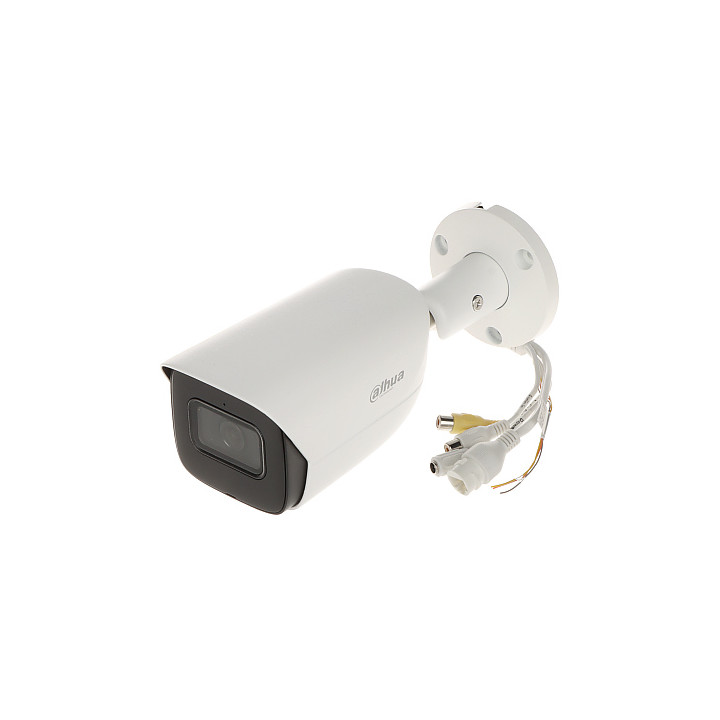 DAHUA IPC-HFW5842E-ASE-0280B-S3 Cámara IP WizMind S 8MP 4K UHD PoE con análisis AI, lente fija de 2,8 mm