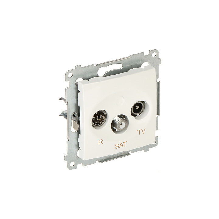 KONTAKT Simon DASK.01/11-SIMON54 R-TV SAT Wall Socket Outlet