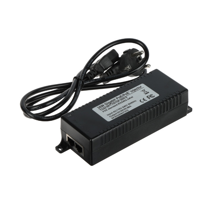 PoE Power Adapter SPT-1G/1GP-30W-S 30W