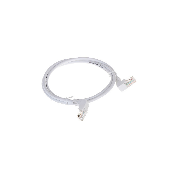 Patch Cord RJ45/1.0-KK/W Cable Ethernet Cat5e Blanco 1m