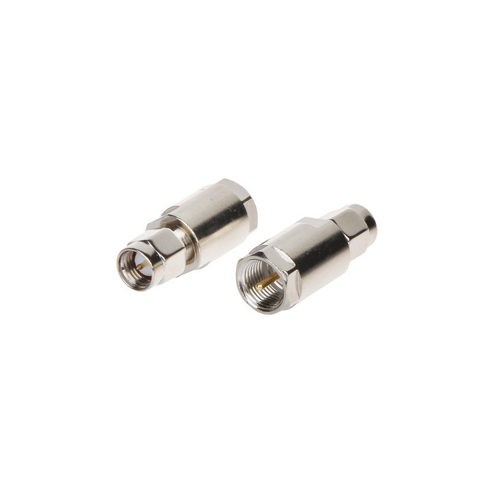 Adaptador coaxial SMA-W/FME-W Tipo F hembra a hembra 75 Ohm