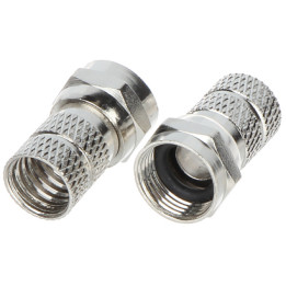 Conector coaxial tipo F con sello de goma F/7.2*P10 para cable RG59/RG6