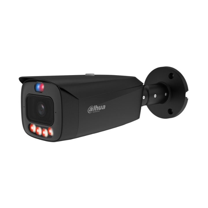 DAHUA IPC-HFW3649T1-AS-PV-0280B-PRO-BLACK 6MP WizColor TiOC PRO WizSense IP Camera, 2.8mm, PoE, Black