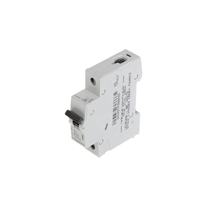 MCB RX 6000 - 1P - 230/400V - 10 A - courbe B - jeu de barres d'alimentation type broches/fourchettes