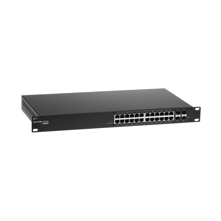 Teltonika SWM282 Industrial PoE Managed Switch 24 Ports + 2 SFP