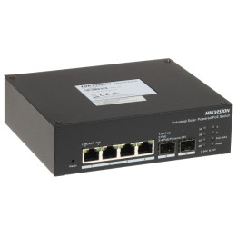 Hikvision DS-3T1506HP-EI-UPS Commutateur PoE UPS 4xGbE 2xSFP 110W 14Gbps 300m IP30