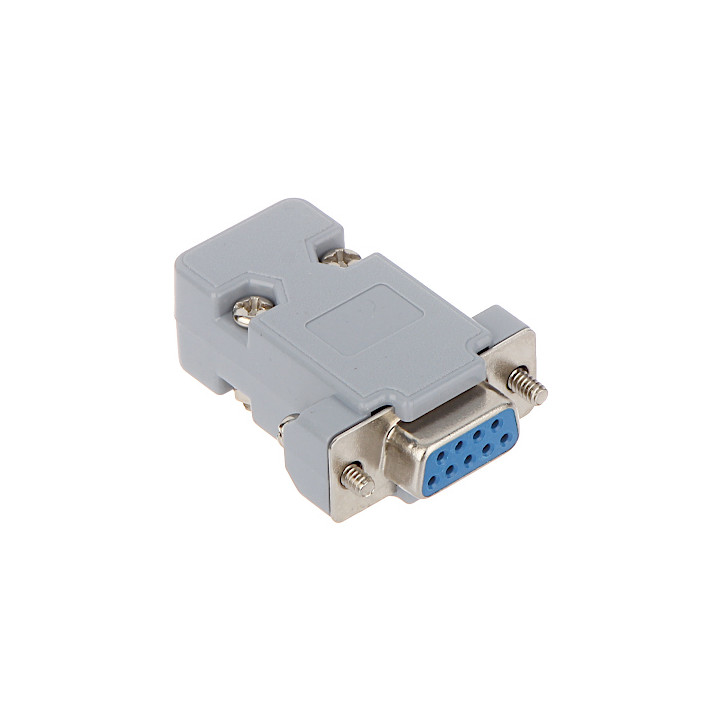Conector hembra DB9-G D-Sub de 9 pines para puerto serie RS-232
