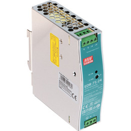 MEAN WELL EDR-75-24 75W 24V DIN Rail Power Supply