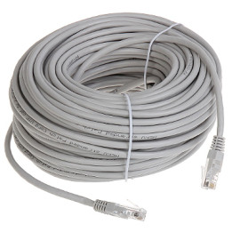 RJ45/40-GREY Cable de conexión RJ45 gris de 40 m - Cable de red Ethernet