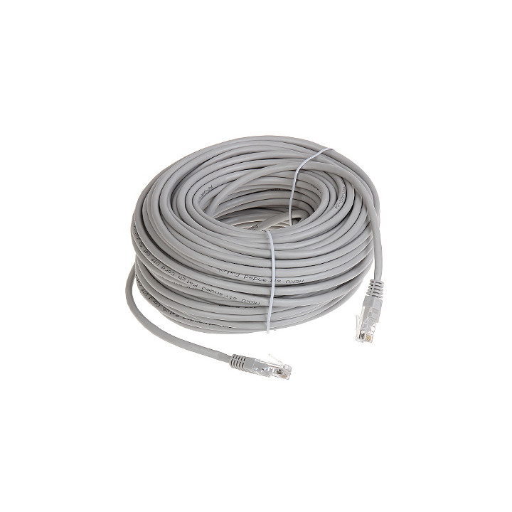 RJ45/40-GREY Cable de conexión RJ45 gris de 40 m - Cable de red Ethernet
