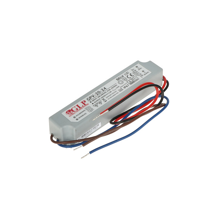 24V/1A/GPV Power Supply 24W IP67