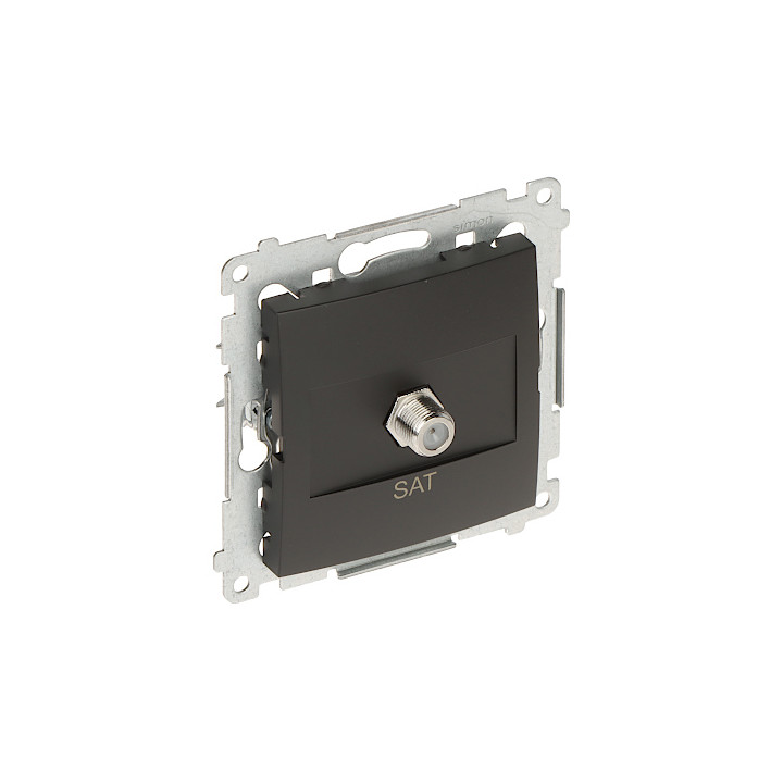 KONTAKT Simon DASF1.01/49-SIMON54 F-Type RJ45 Socket