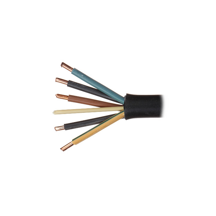YKY-5X10.0 Cable de Alimentación 5x10mm² 10m Cobre