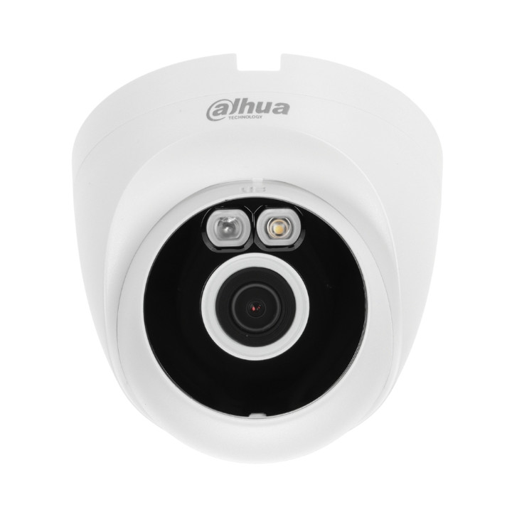 DAHUA T5A-IL-0280B Cámara IP inteligente de doble luz Wi-Fi 6 de 5MP con lente fija de 2,8 mm