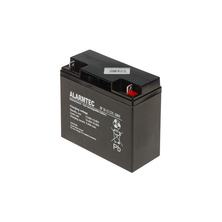 ALARMTEC 12V 18Ah Sealed Lead Acid Battery 12V/18AH-ALARMTEC-BP