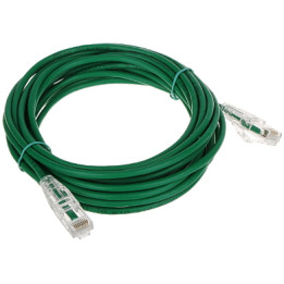 Cable de conexión RJ45/6/5.0-G-THIN Cat6 RJ45 5m Verde