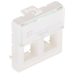 LEGRAND LE-078610 Niloe Keystone Jack RJ45 Blanco Inserto Modular