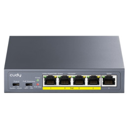 CUDY GS1005P 5-Port PoE Switch (4 PoE Ports)
