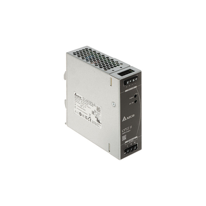 Delta Electronics DRL-24V240W-1EN LYTE II DIN Rail Power Supply 24V 240W