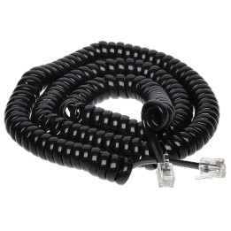 Cable de auricular RJ9-W/RJ9-W/4.5M RJ9 4.5m Blanco