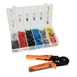 BIGSTREN-22717 BIGSTREN Crimping Tool with Cable Grommet Set