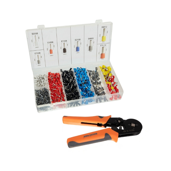 BIGSTREN-22717 BIGSTREN Crimping Tool with Cable Grommet Set