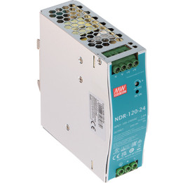 MEAN WELL NDR-120-24 120W 24V DC DIN Rail Power Supply